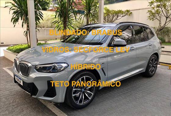 BMW X3 2.0 16V HÍBRIDO M SPORT XDRIVE30E STEPTRONIC BMW X3 2.0 16V HÍBRIDO M SPORT XDRIVE30E STEPTRONIC